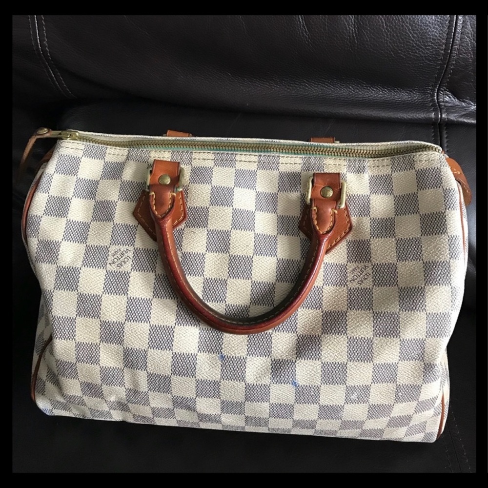Autentic 💯 speedy damier azur 30 ❤️